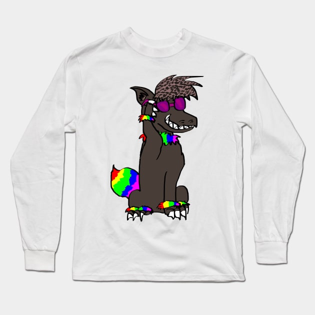 Funky Lizard Long Sleeve T-Shirt by Rigel401